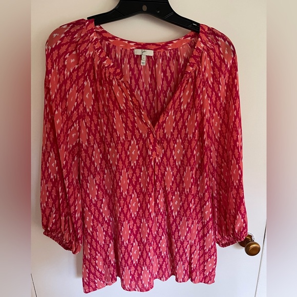 Joie Silk Top - size large - Picture 1 of 3